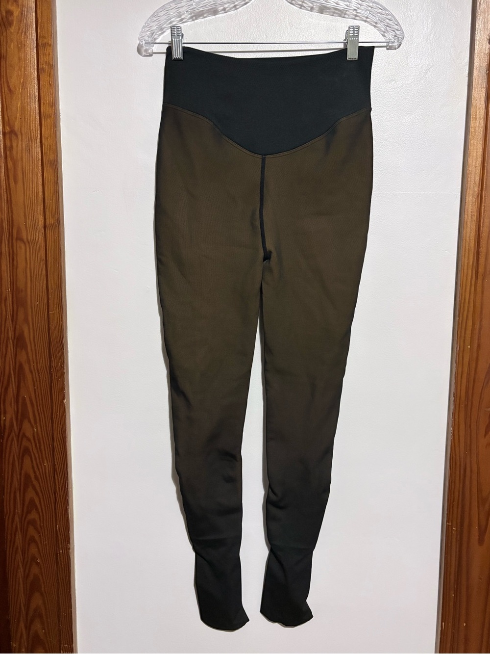 Women's Fake Sheer Thermal Fleece Lined Legging tights